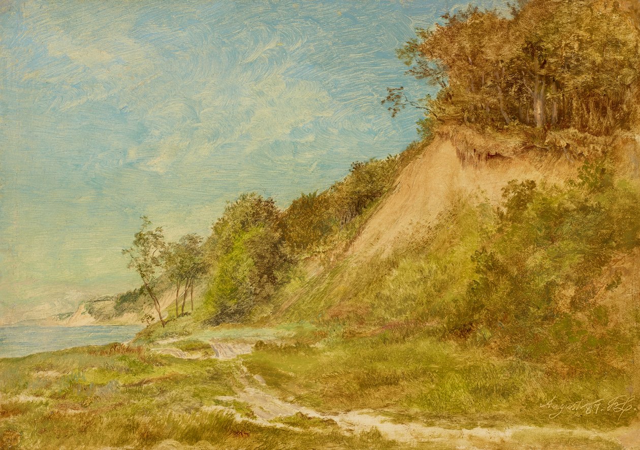 Sandstrand vid Östersjön av Friedrich Loos