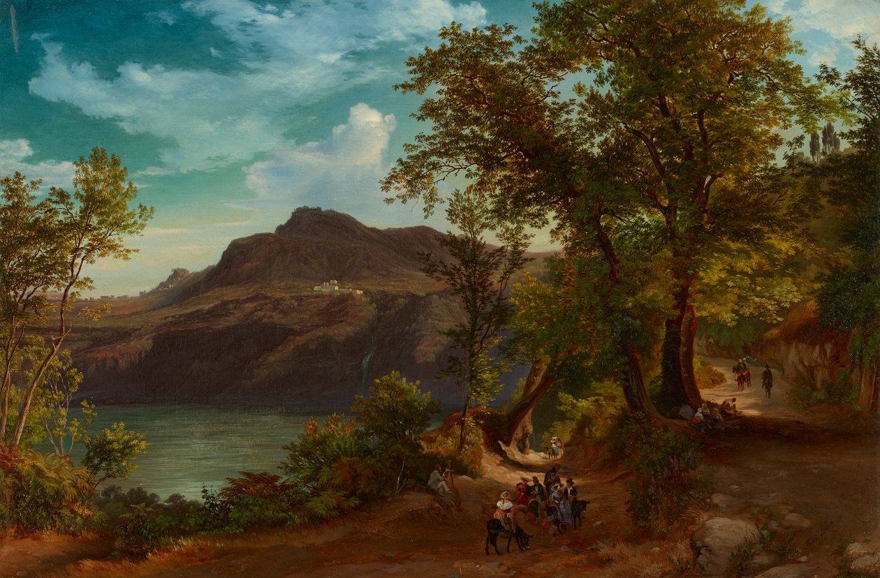 Monte Cavo bei Albano av Friedrich Loos