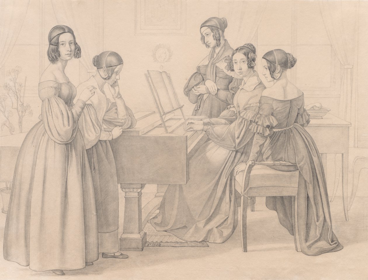 Musical på Prellers av Friedrich Preller