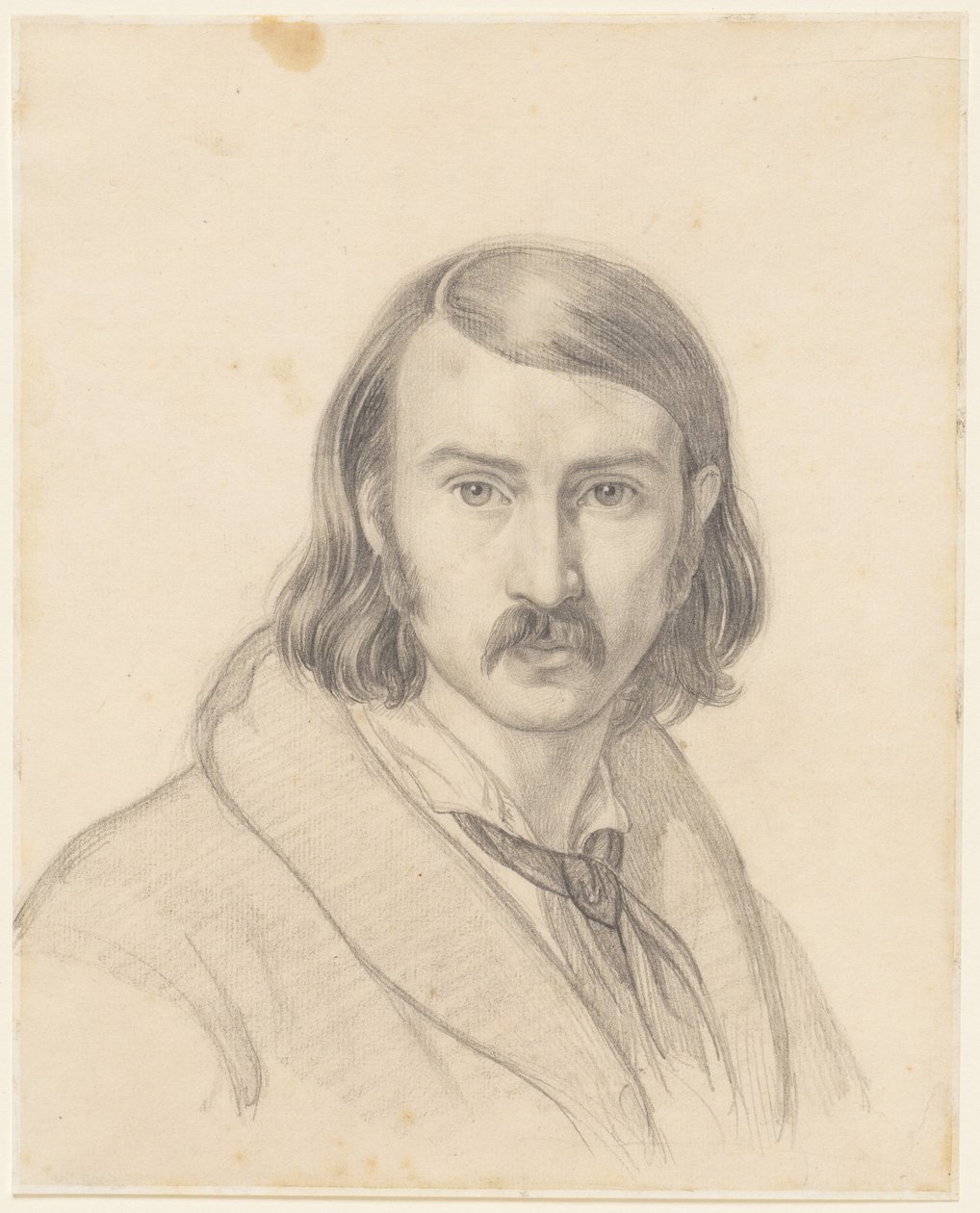 Självporträtt, 1838. av Friedrich Preller