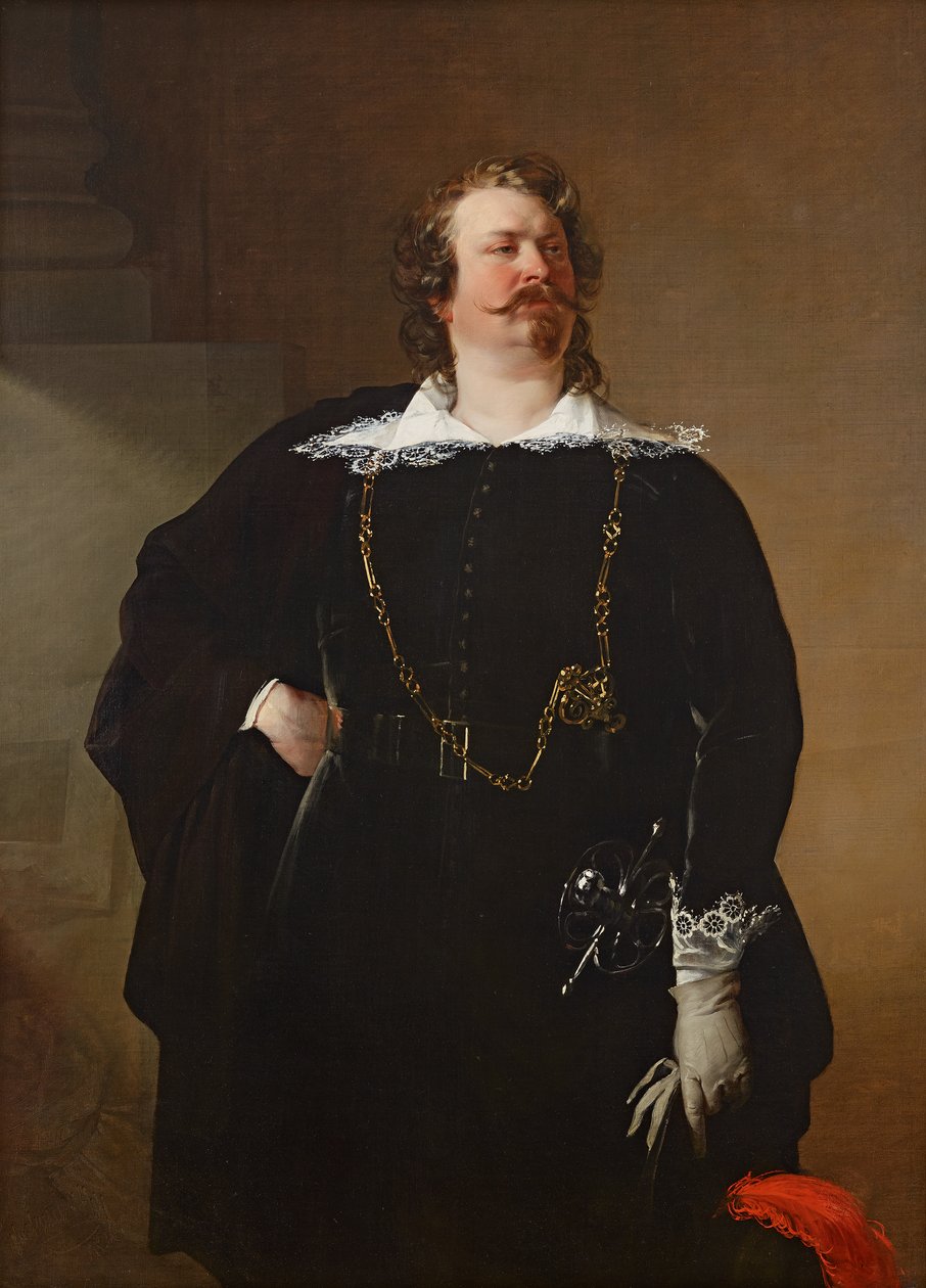 Den flamländska borgmästaren (Baron Pfuel?) av Friedrich von Amerling