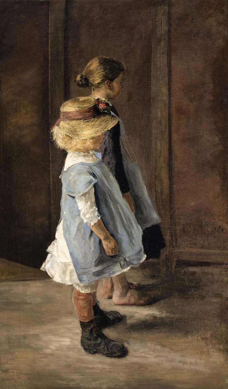 Barnstudie av Fritz von Uhde