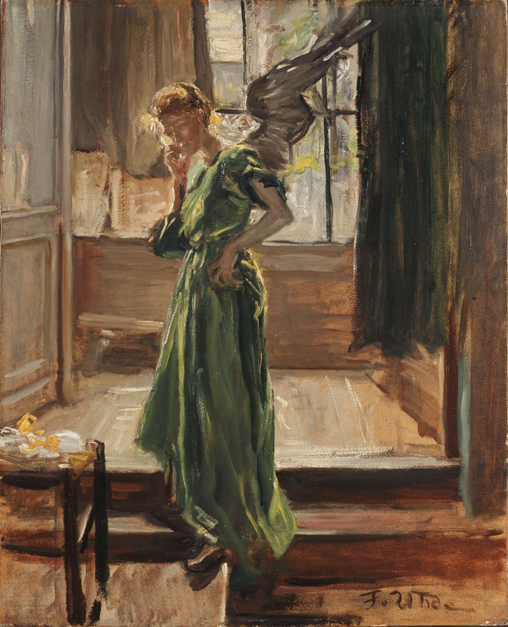 Modellbrytning av Fritz von Uhde