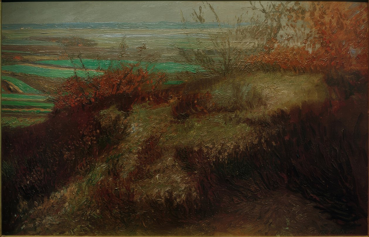 Landskap / Weyer Berg av Fritz Mackensen
