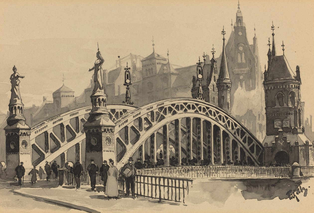 Brooksbrucke av Fritz Stoltenberg