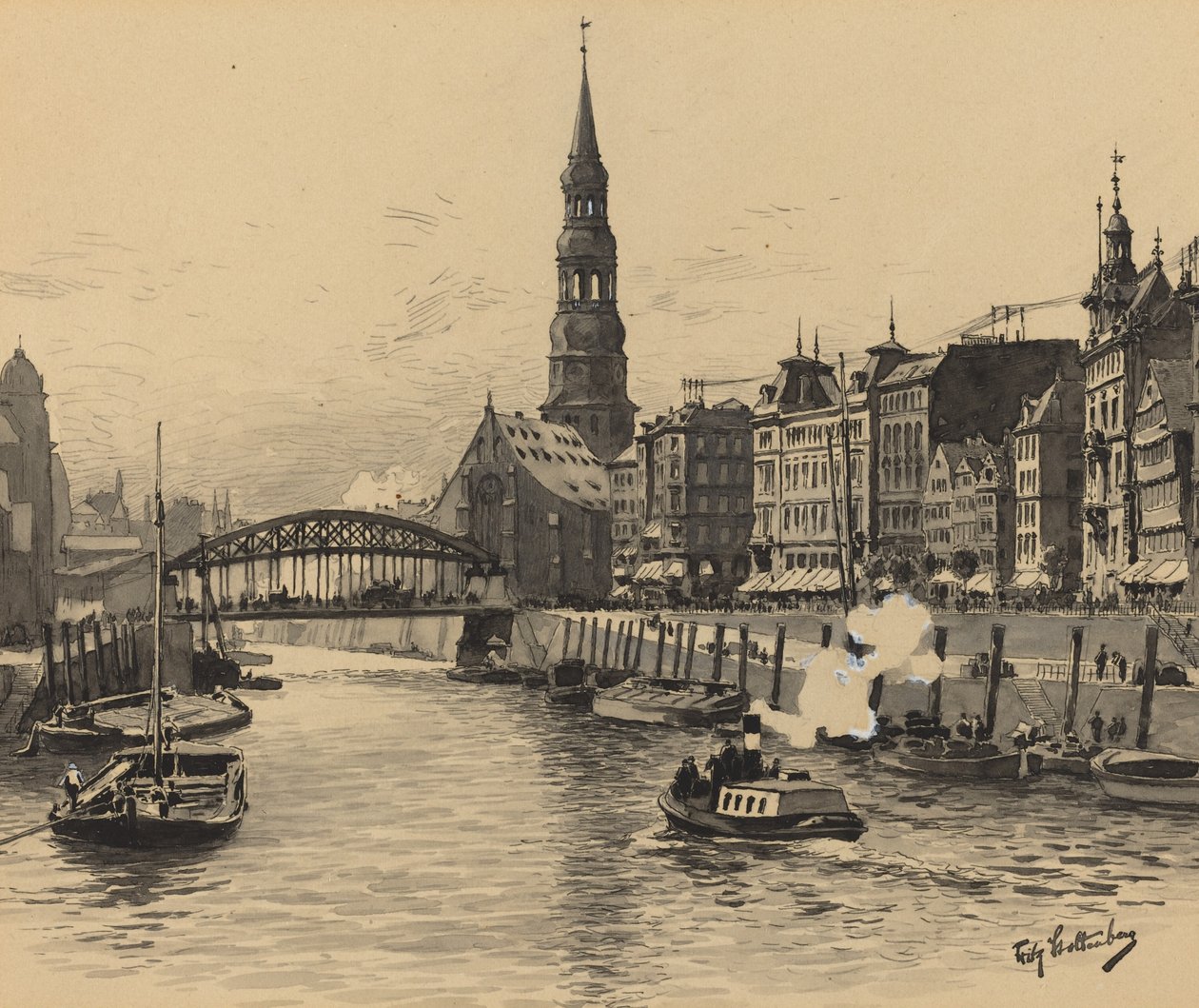 Dovenfleet med St. Catherine