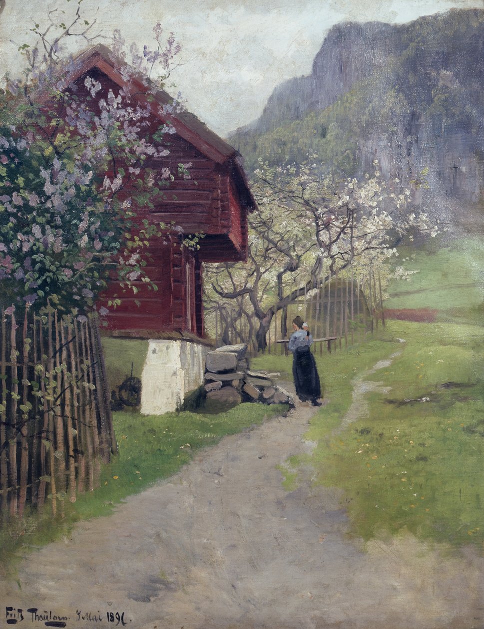 Från Asker av Fritz Thaulow