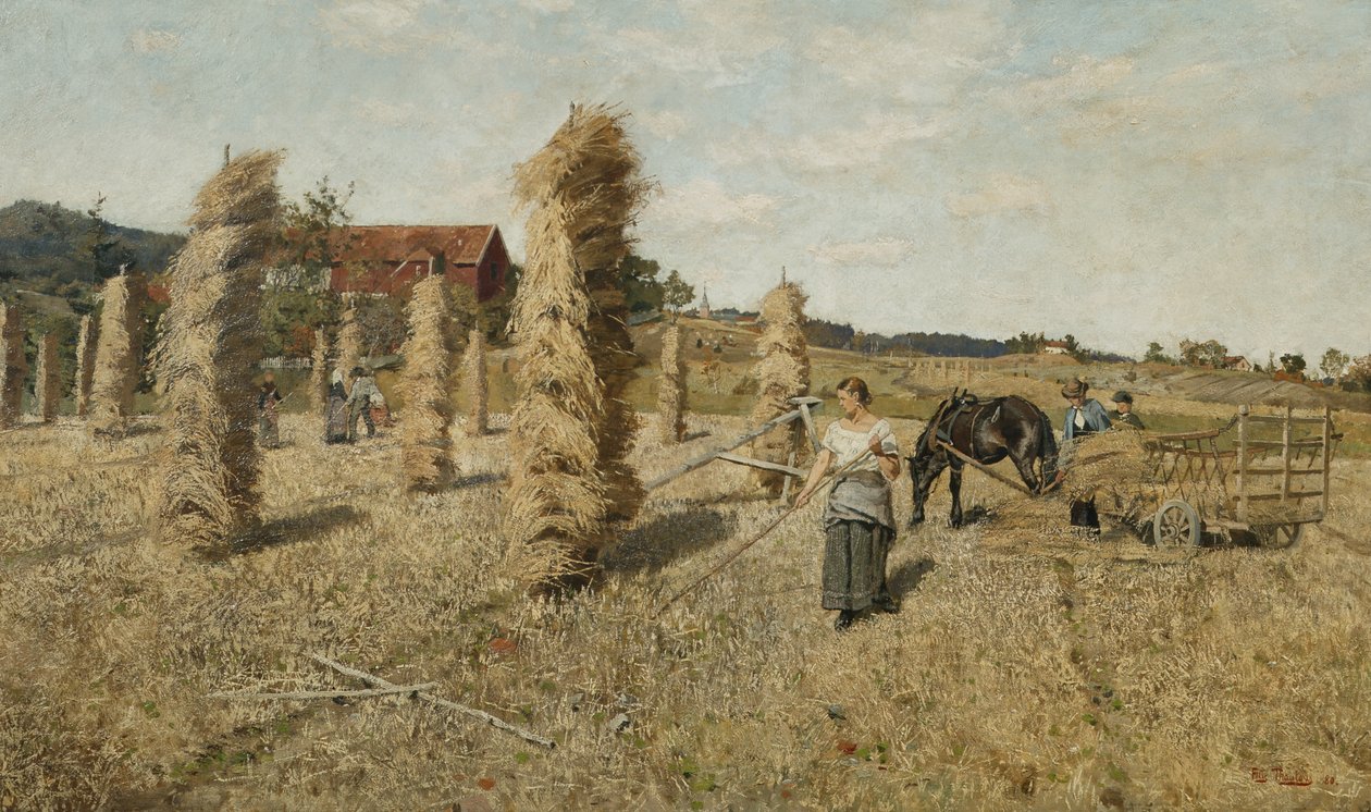 Fältet vid Frozen av Fritz Thaulow