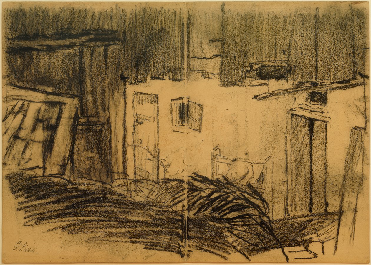 ladugård av Fritz von Uhde