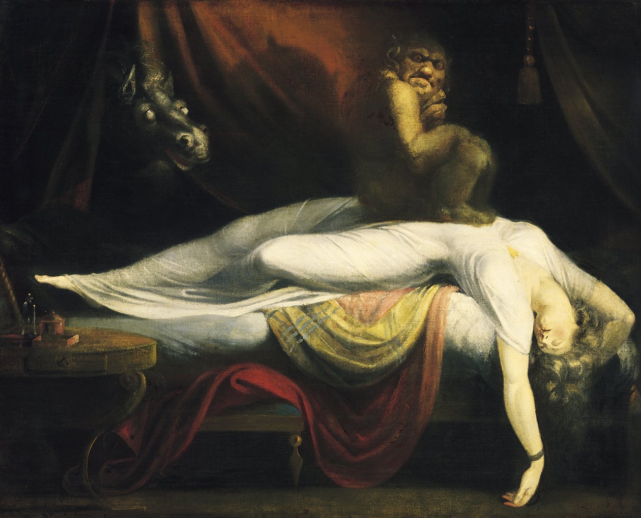 Mardrömmen I, 1781 av Füssli