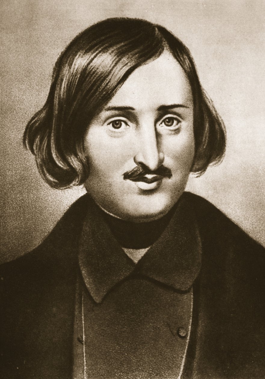 Nikolaj Vasiljevitj Gogol (fotogravyr) av Fyodor Antonovich Moller