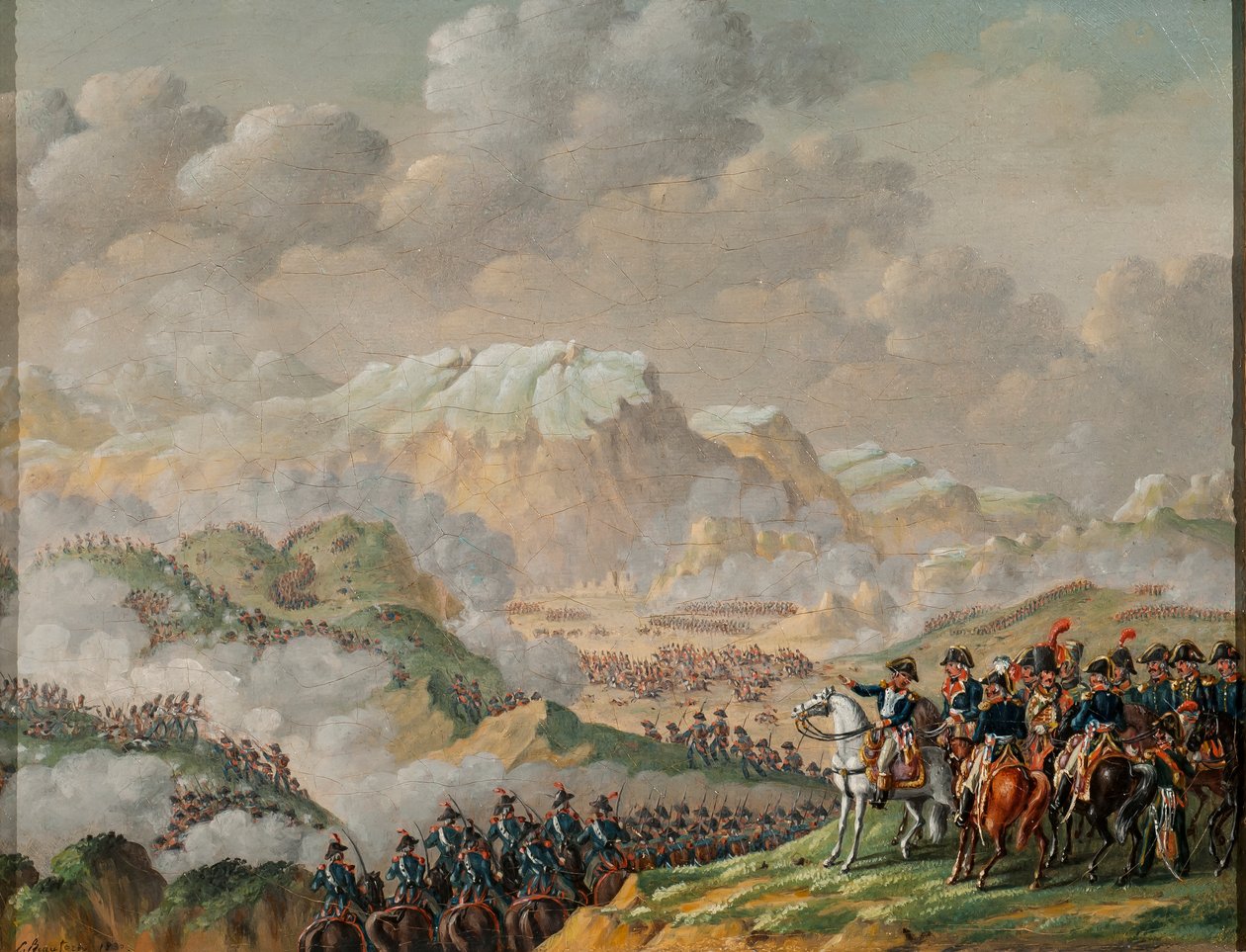 Slaget vid Rivoli, 13 januari 1797, 1835 av G. Beaufort
