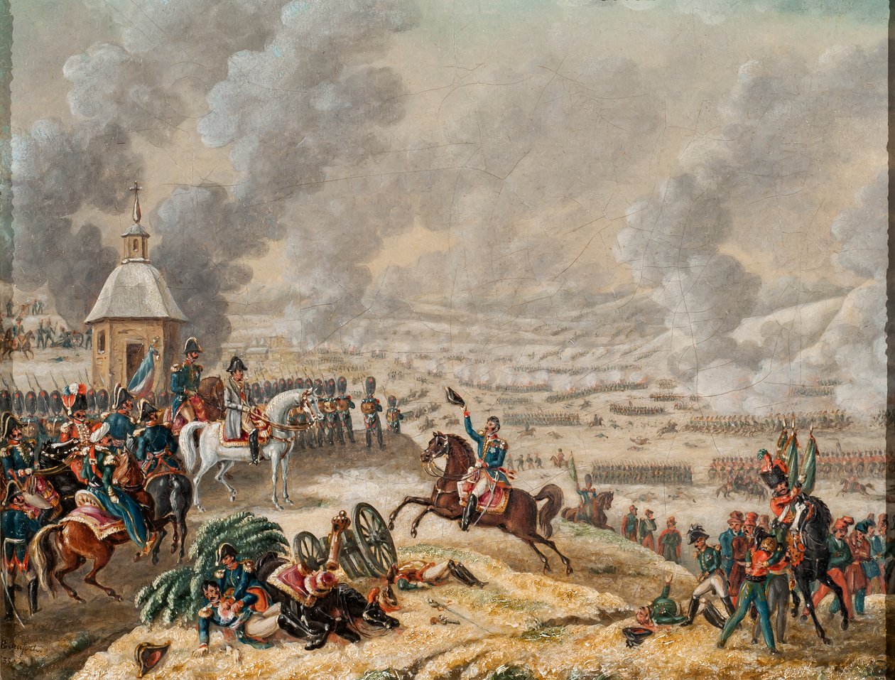 Slaget vid Smolensk, 16 augusti 1812 av G. Beaufort