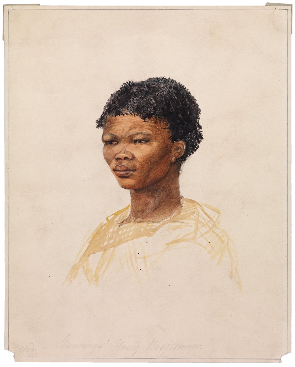 Cummings unga Bosjesman, 1850 av G. S. Ward