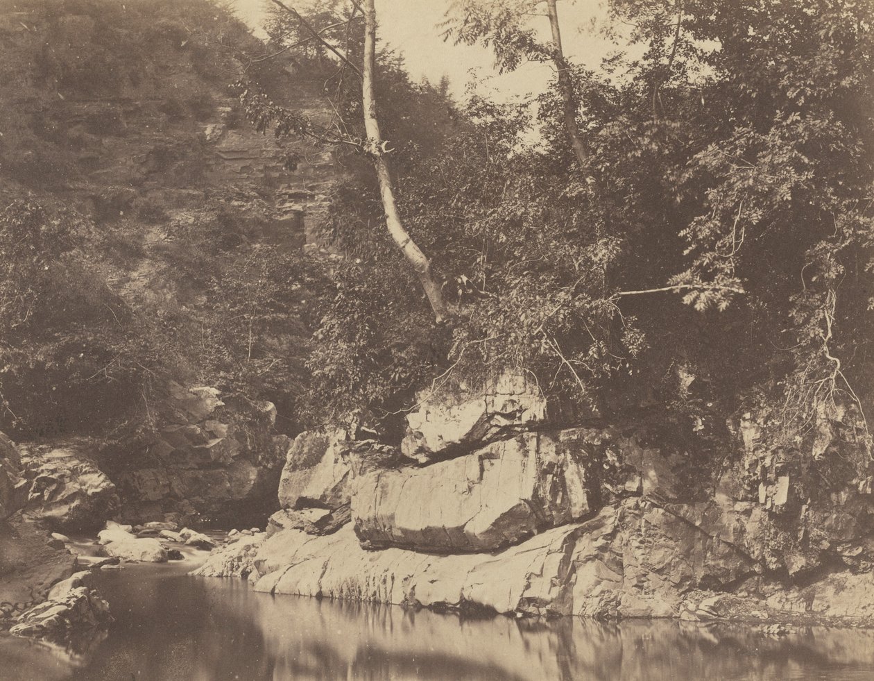 River Scene av G.B. Gething