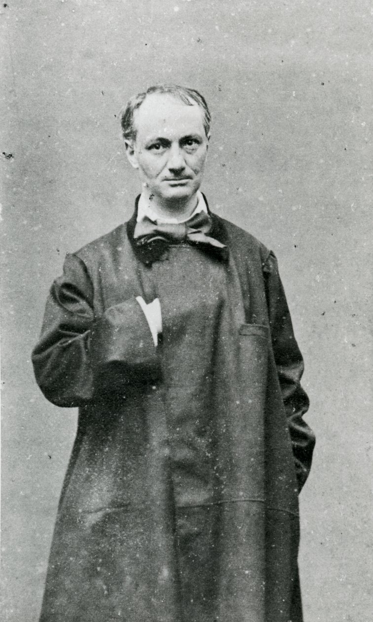 Charles Baudelaire (1821-67) (s/v foto) av G.M. Lege