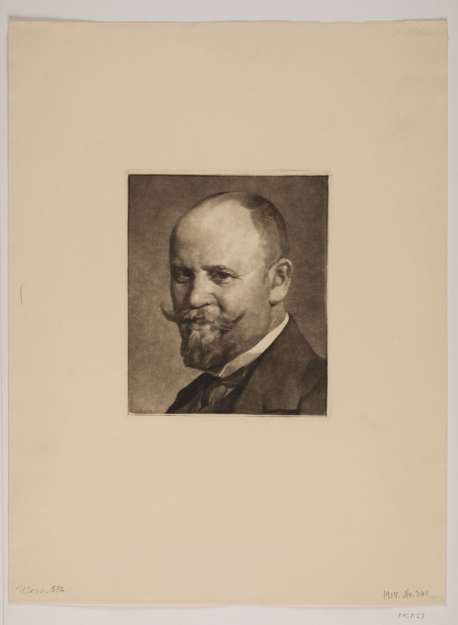 Målaren Otto Balle av G.V. Blom