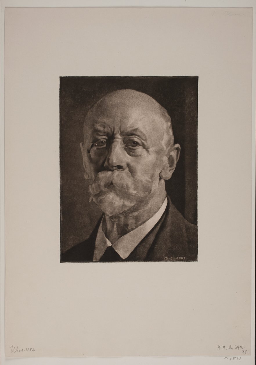 Självporträtt av G.V. Blom