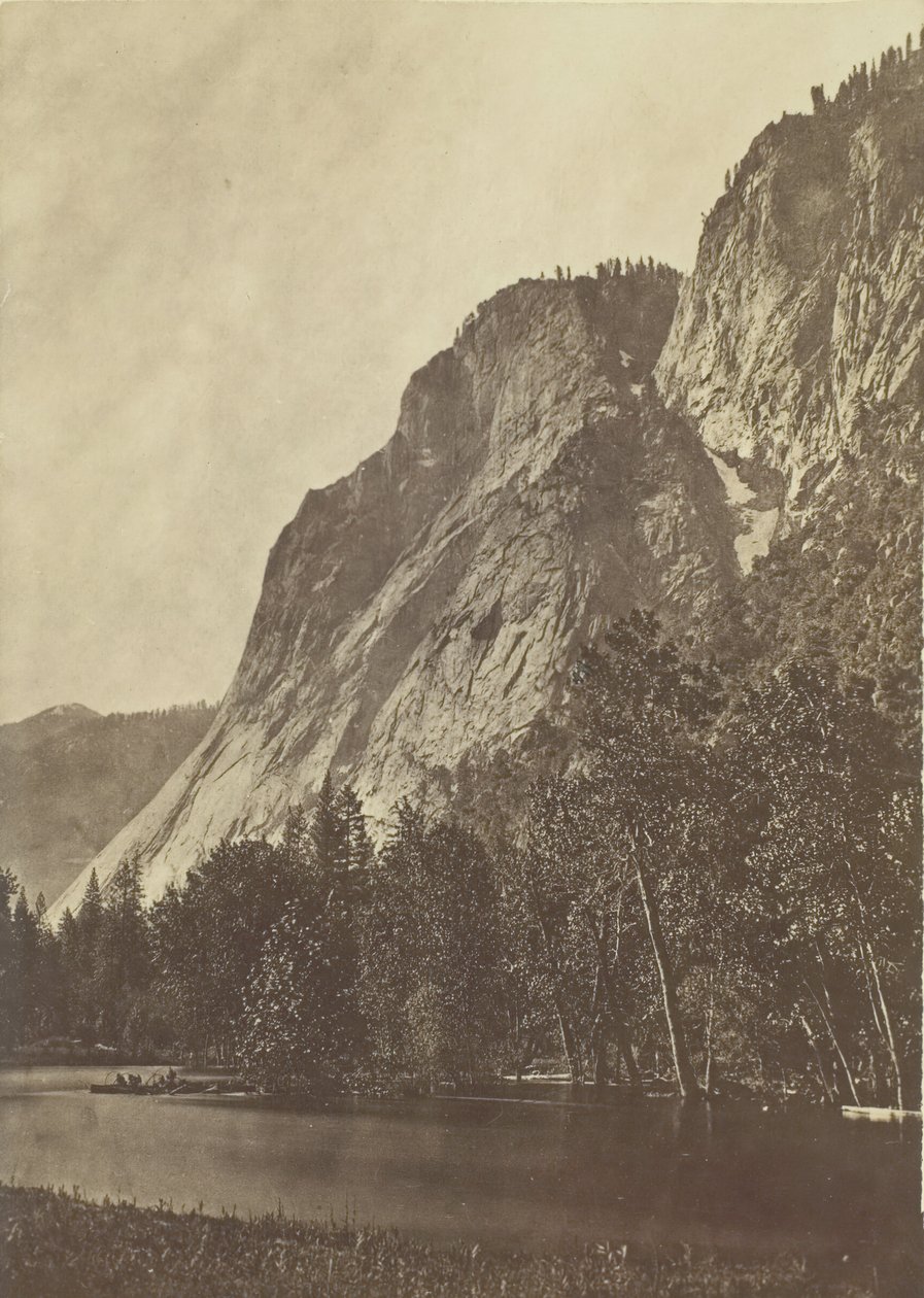 Glacier Rock underifrån, 186699. av G. Fagersteen