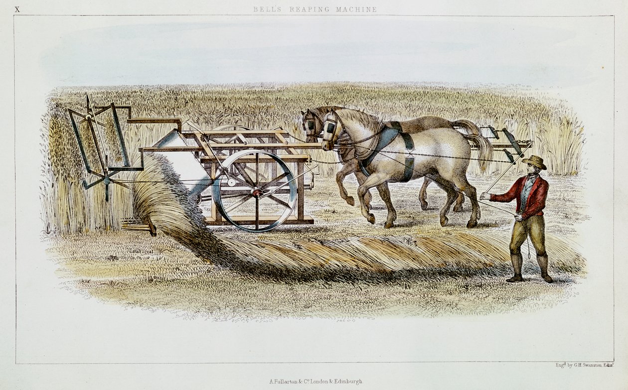 Klockslagningsmaskin, 1851 av G. H. Swanston