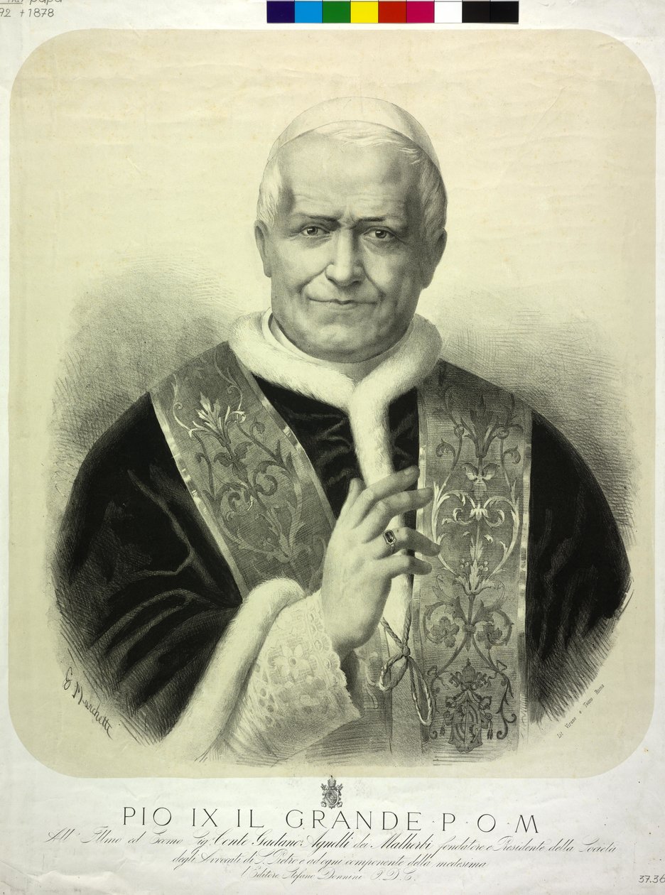Påve Pius IX av G. Marchetti