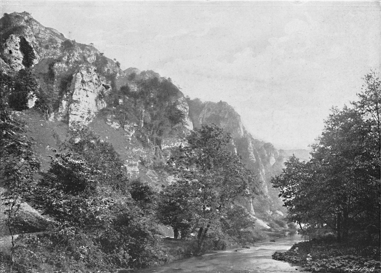 Tissington Sears, Dovedale, 1896 av G. W. Wilson and Company