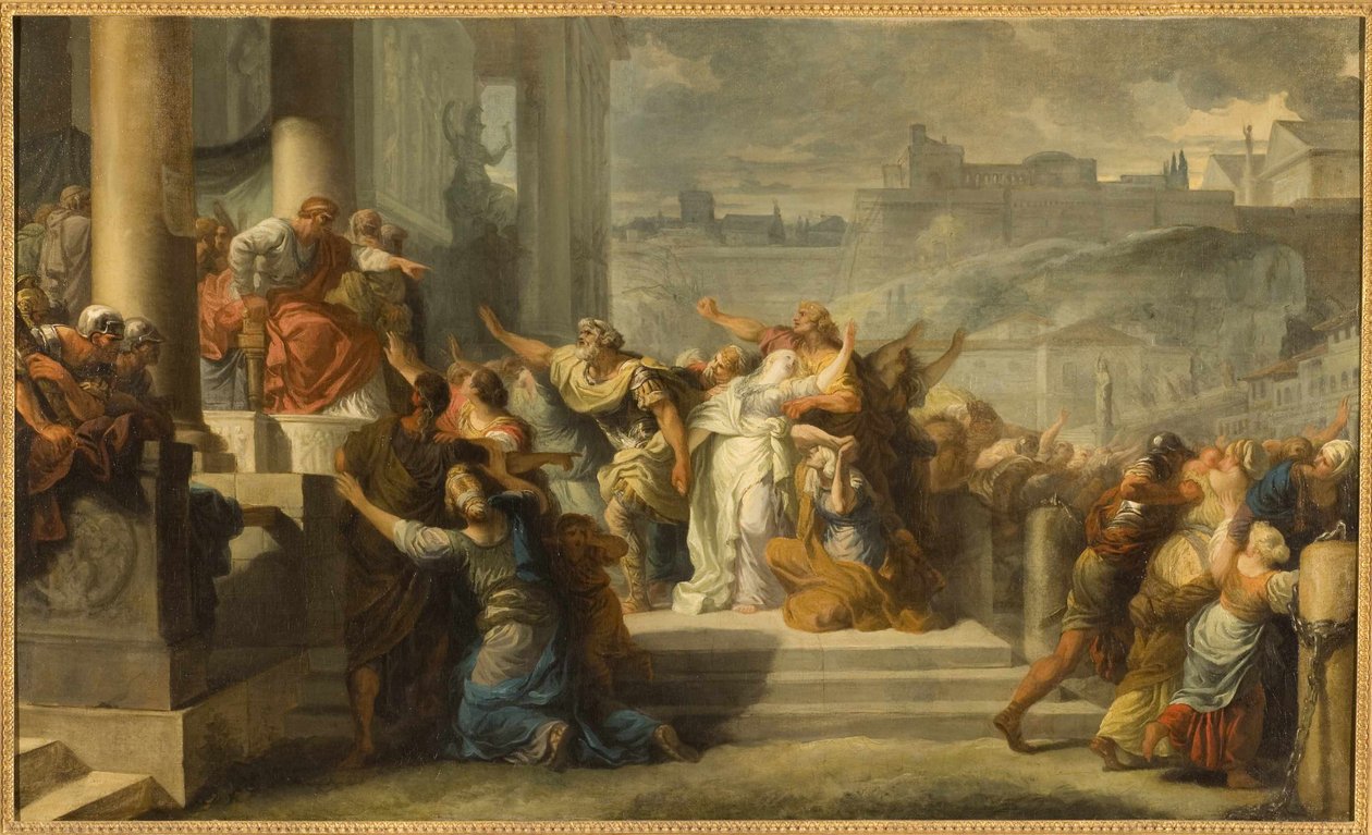Virginies död, 1759. av Gabriel Francois Doyen