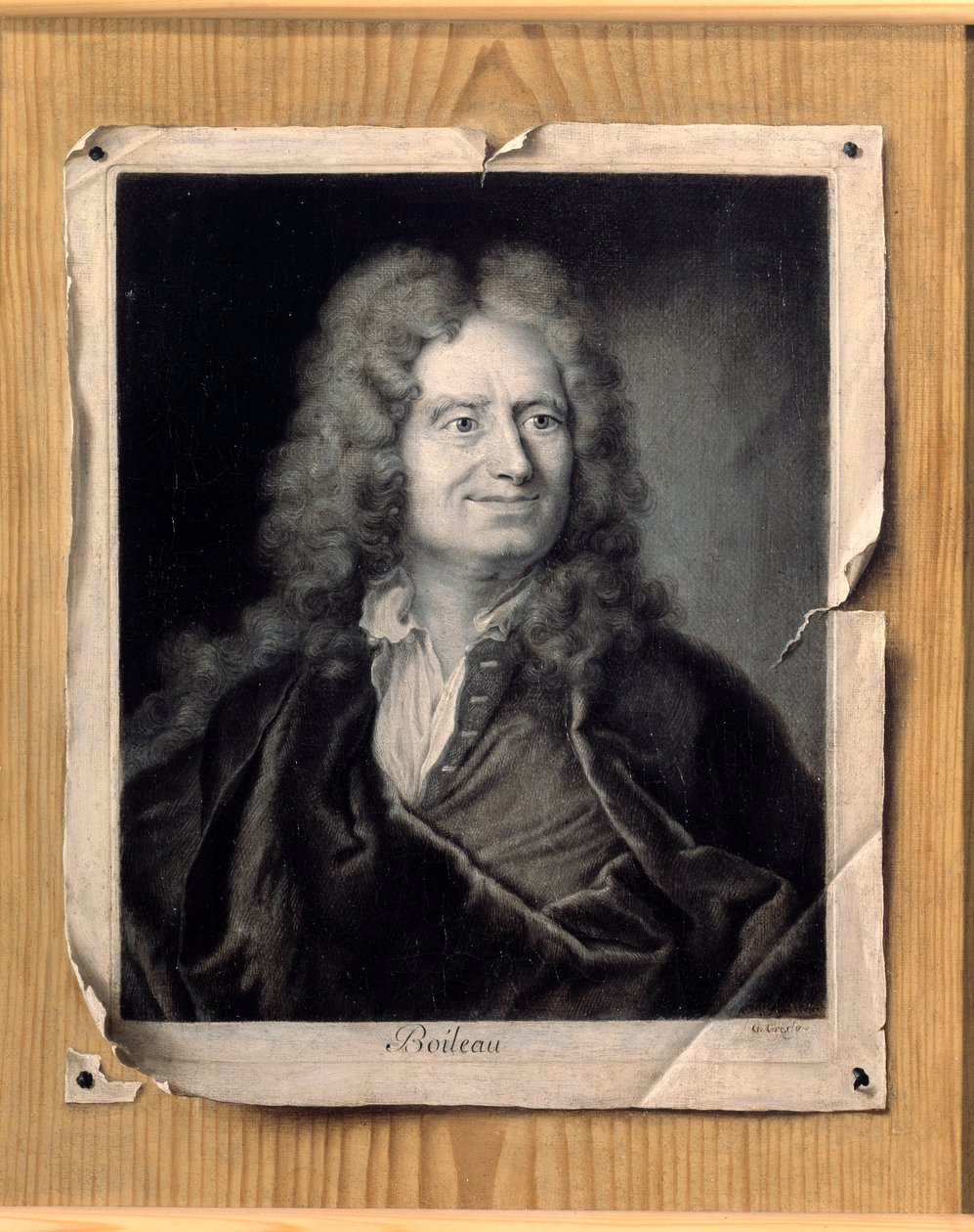 Porträtt av Nicolas Boileau (1636-1711) av Gabriel Gresly