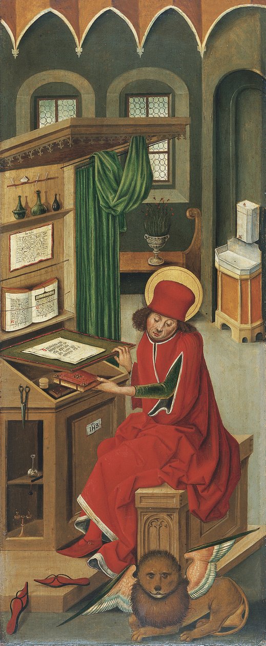 Sankt Markus evangelisten, 1478 av Gabriel Mälesskircher