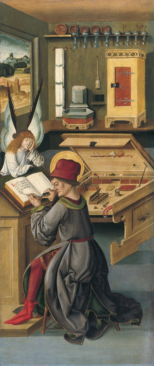 Sankt Matteus evangelisten, 1478 av Gabriel Mälesskircher