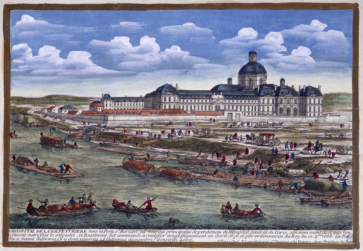 Salpetrieres sjukhus av Gabriel Perelle