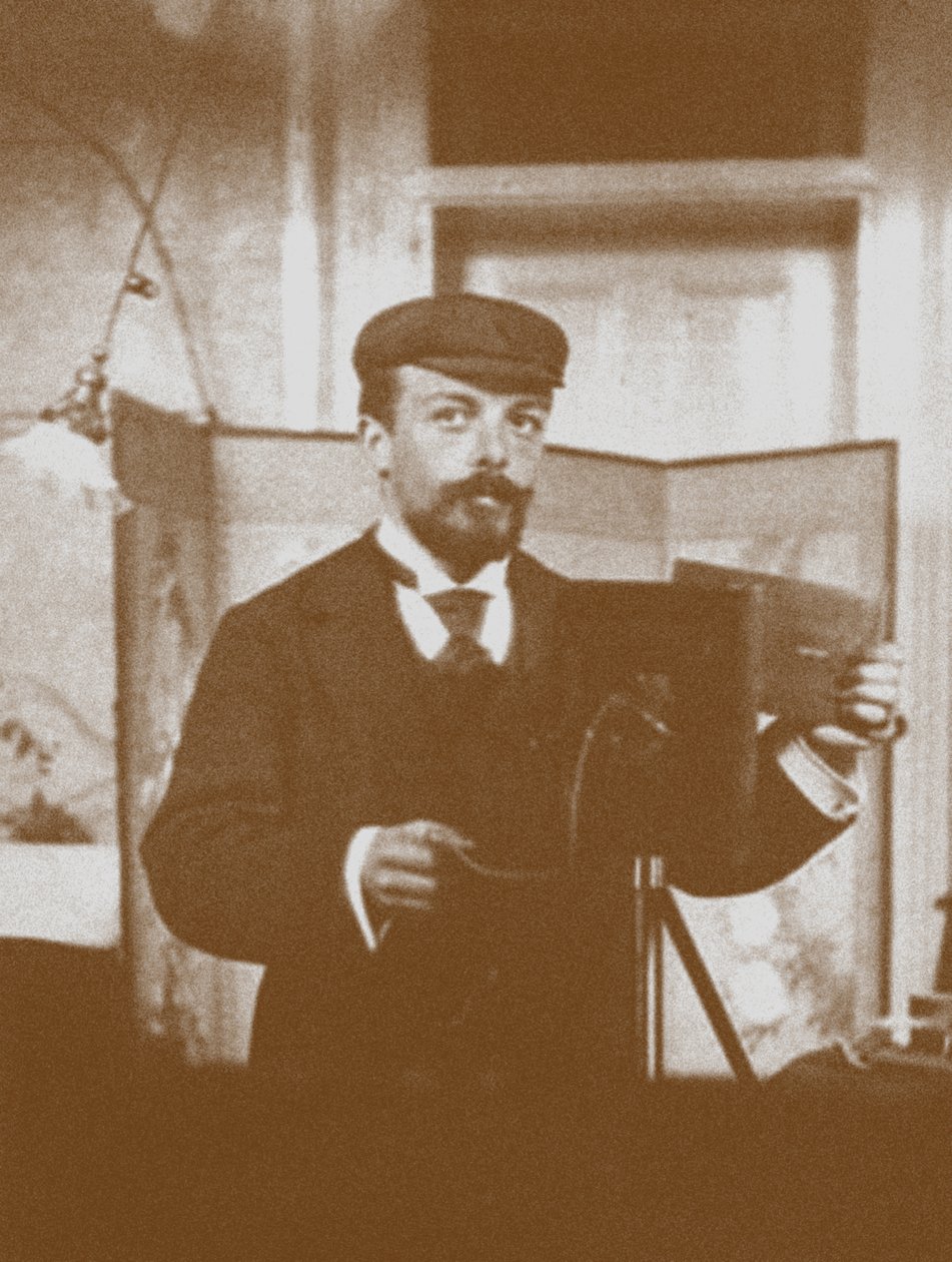 Självporträtt av Gabriel Veyre