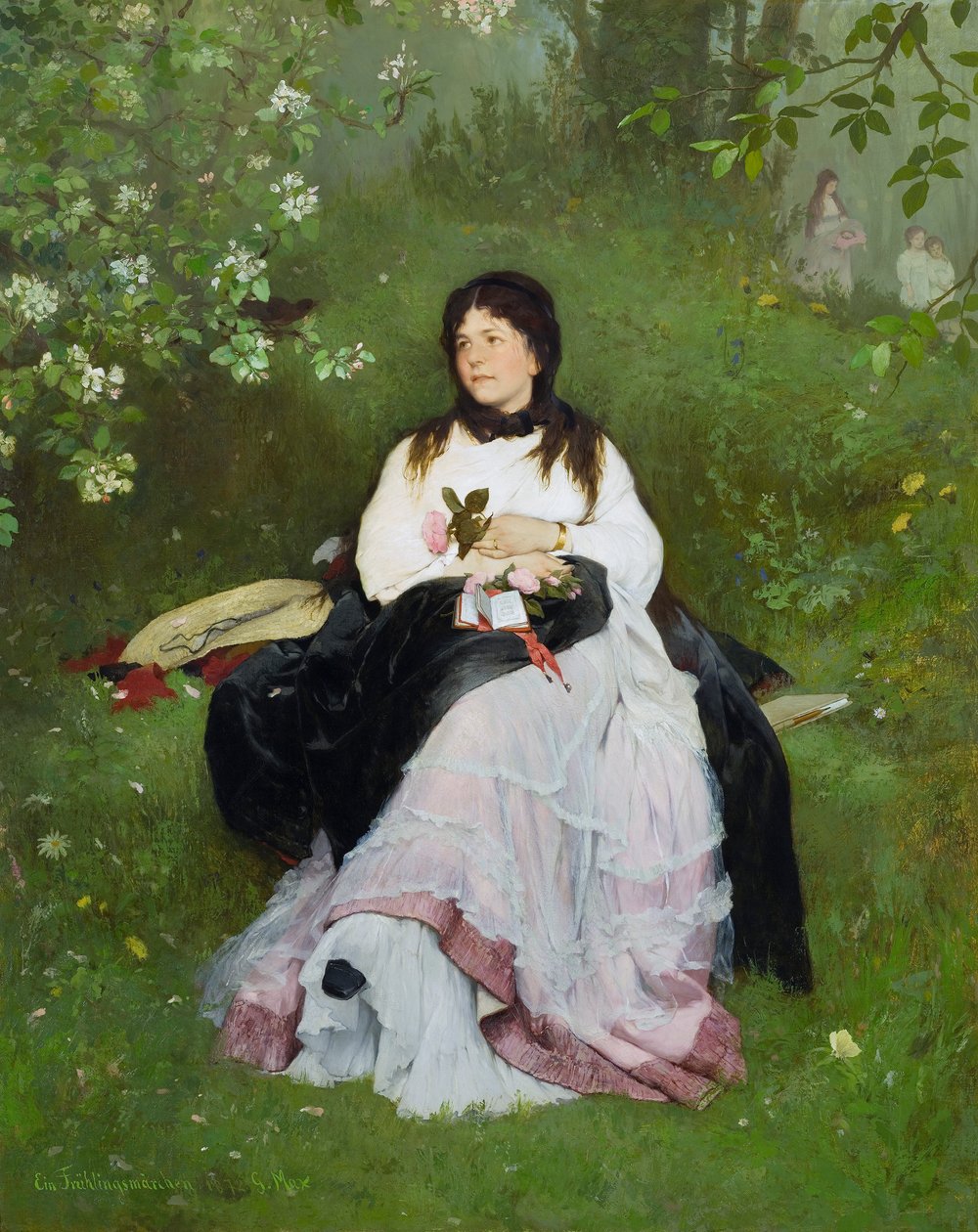 En vårsaga av Gabriel von Max