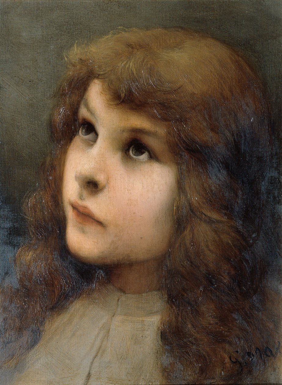 Studienkopfsスウェーデン語 av Gabriel von Max