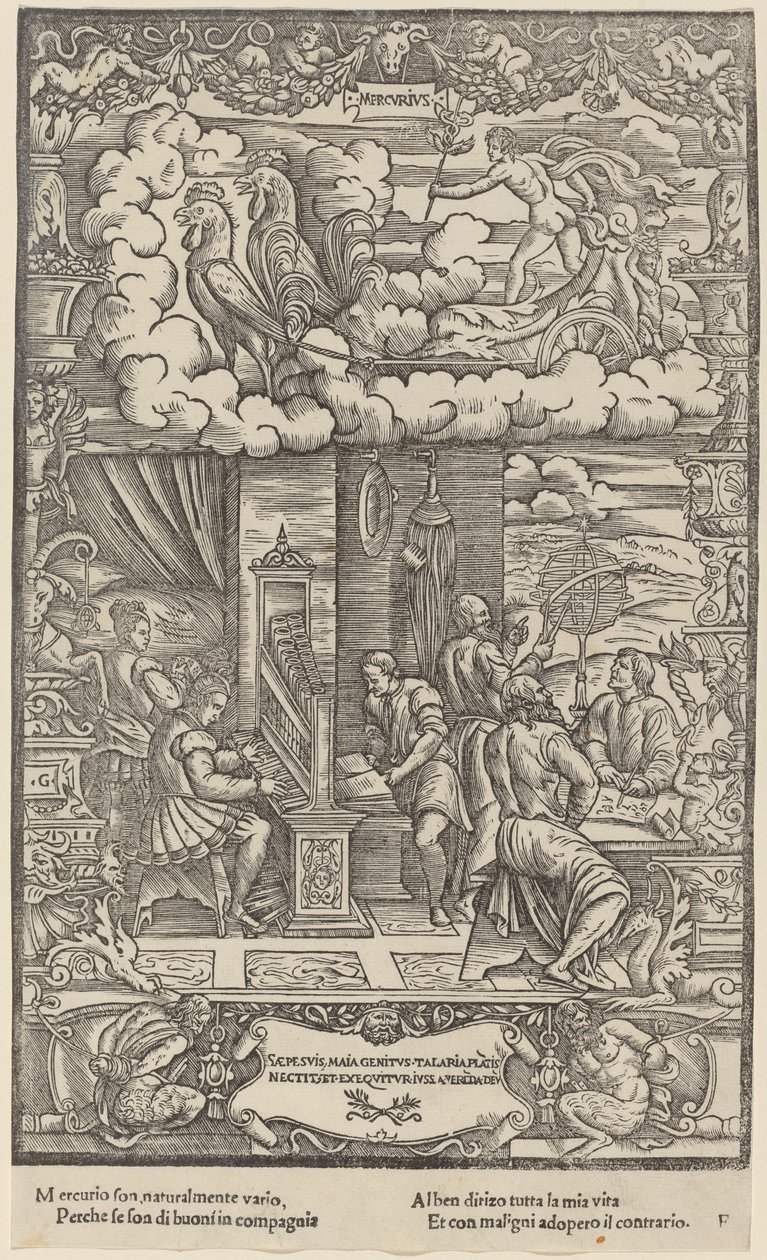 Merkurius av Gabriele Giolito de