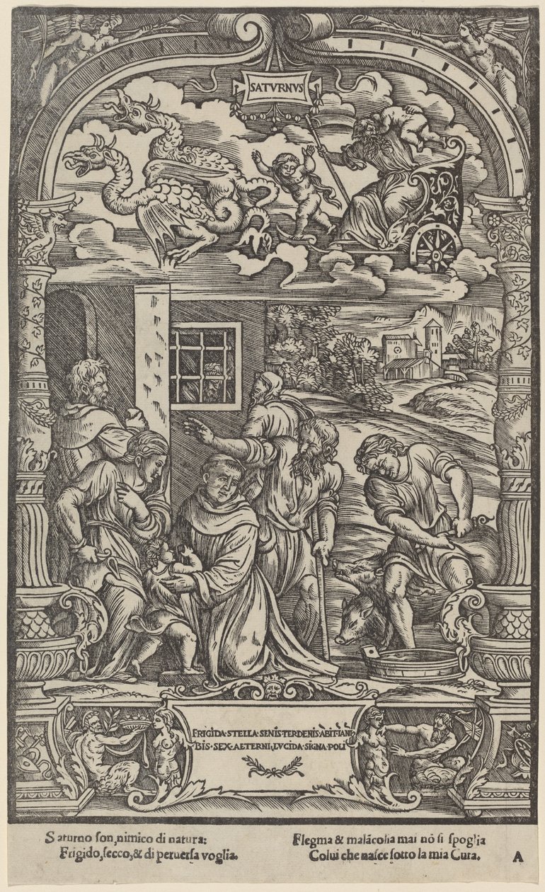 Saturnus av Gabriele Giolito de