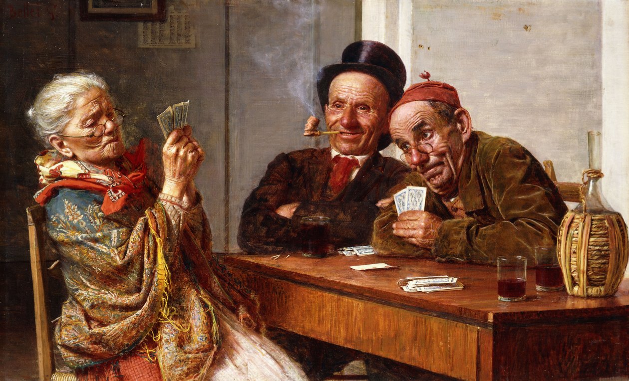Spelarens val, av Gaetano Bellei
