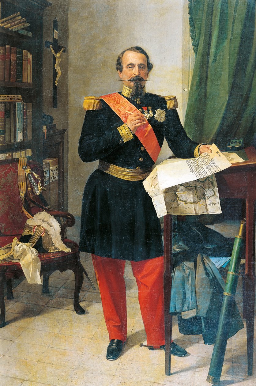 Porträtt av Napoleon III (Paris av Gaetano Belvederi