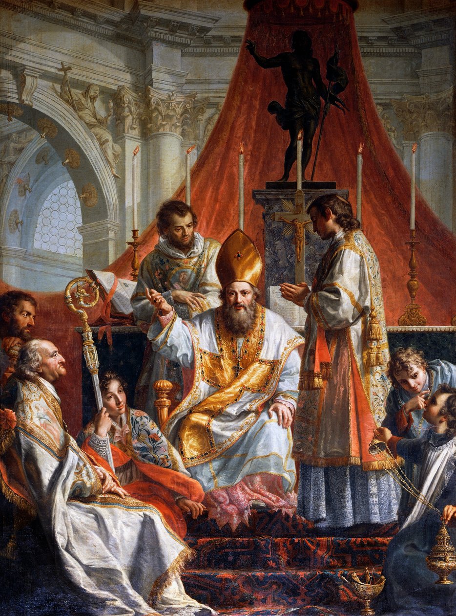 Sankt Liborius predikan av Gaetano Callani