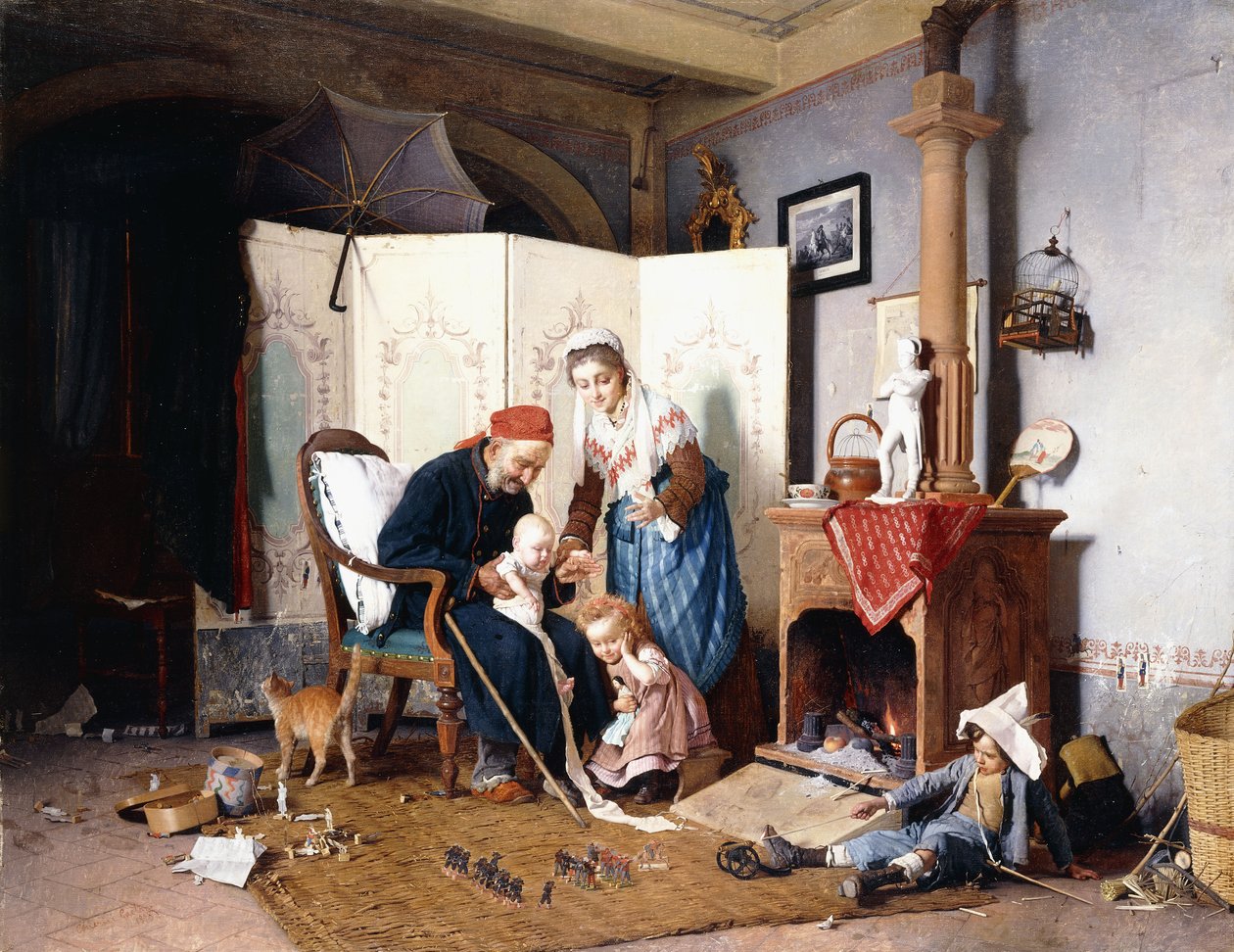 Veteranen, 1878 av Gaetano Chierici