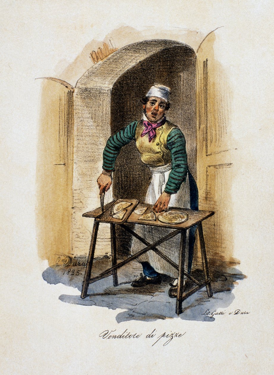 Pizzaförsäljare av Gaetano Dura