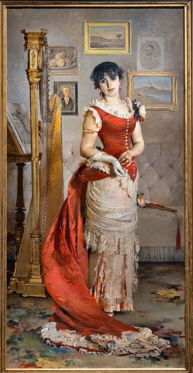 Harpisten av Gaetano Esposito
