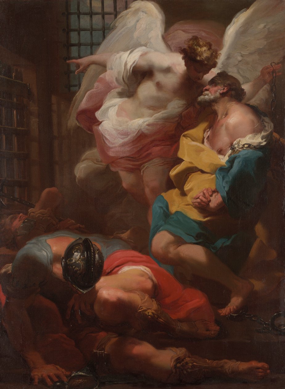 Sankt Peters befrielse av Gaetano Gandolfi