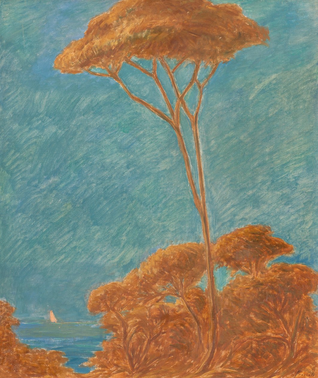 Tall i Ligurien av Gaetano Previati