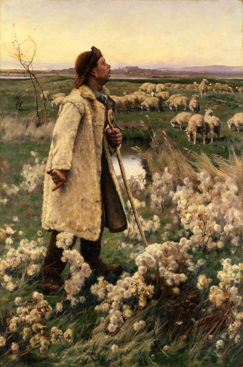 Herde, 1884. av Gaines Ruger Donoho