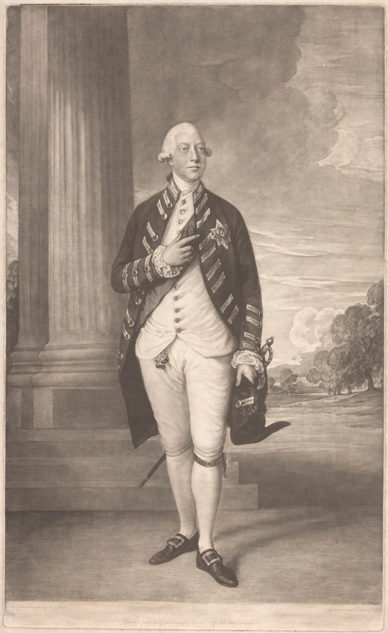 Georg III av Gainsborough Dupont