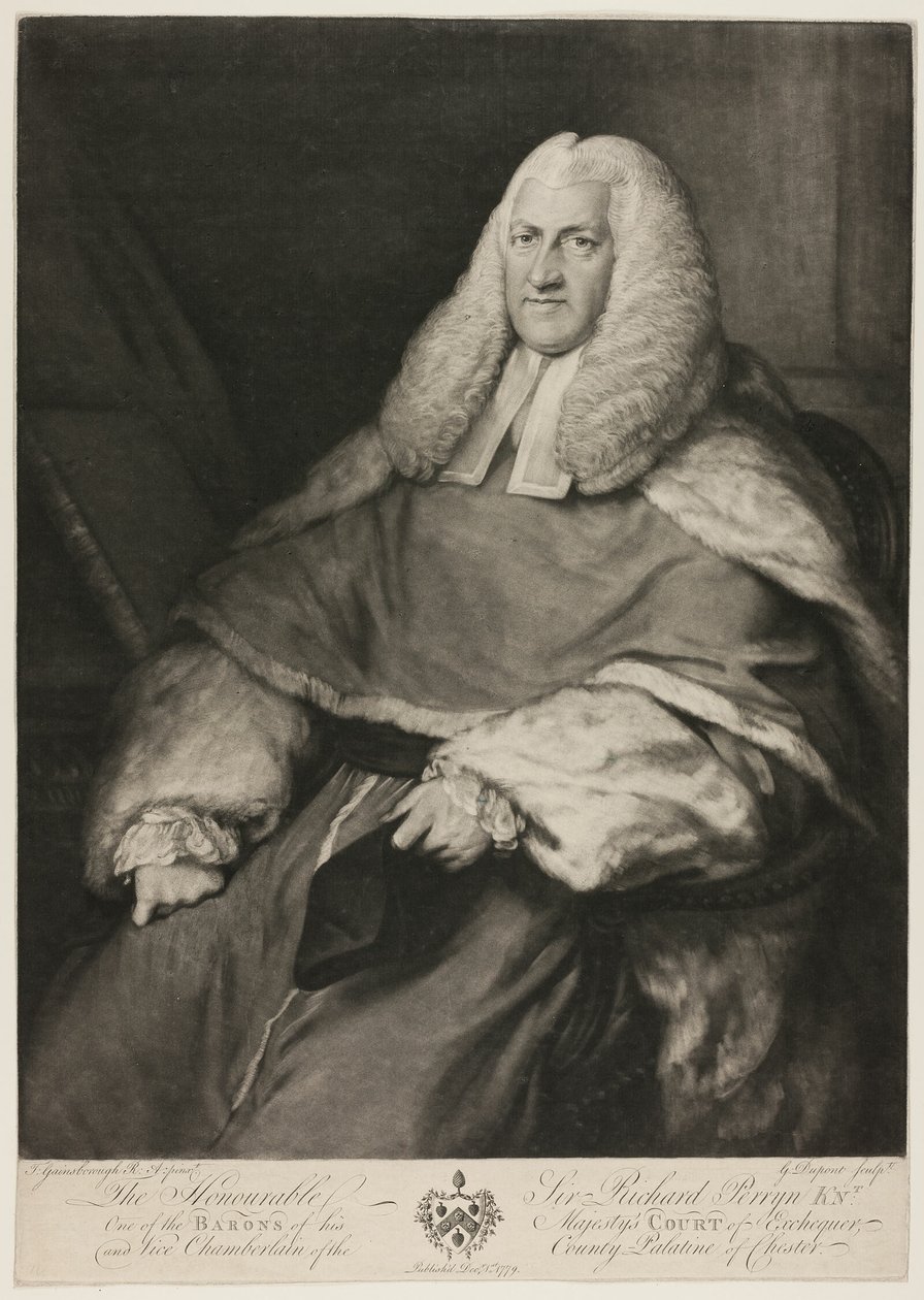 Sir Richard Perryn av Gainsborough Dupont