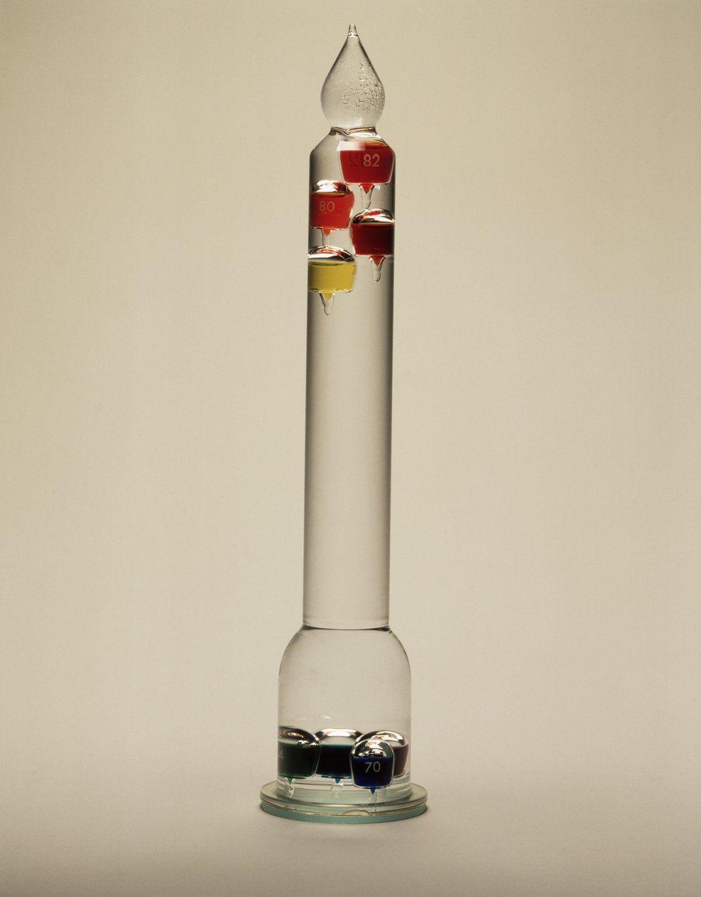 Galileos termometer, 1592 av Galileo Galilei
