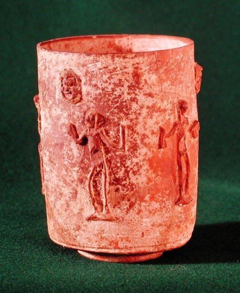 Drickskärl, från Heudebouville, Eure av Gallo Roman