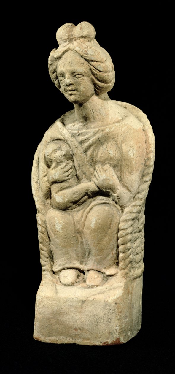 Moder gudinna, från Macon, Bourgogne av Gallo Roman